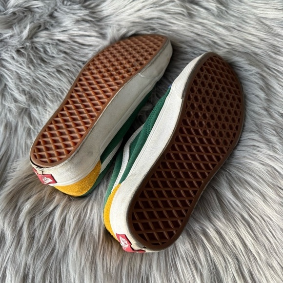 Vans Old Skool Yacht Club Color Block Blue Green Yellow Red - Picture 6 of 8